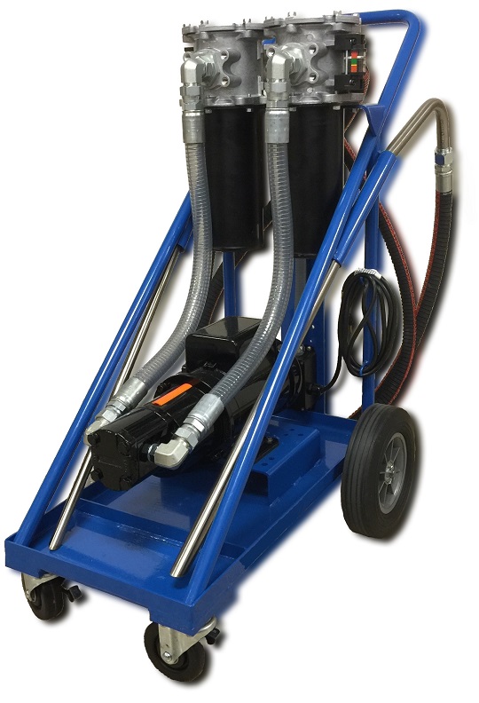 Fluid Hydraulic Filter Cart