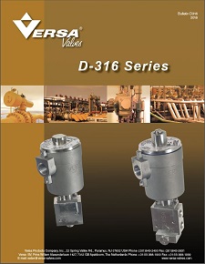 Versa Valves D-316 Series Stainless Steel Solenoid Valve
