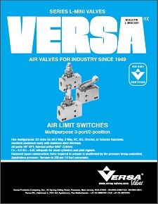 Versa L Series Aluminum Limit Switch Valve