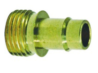 1/4" Barb to Male NPT Flush Fitting - 1284 Series