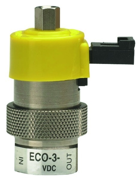 ECO-3M-24-L 3-Way 0.025" Pin Connector Valve - ECO Series