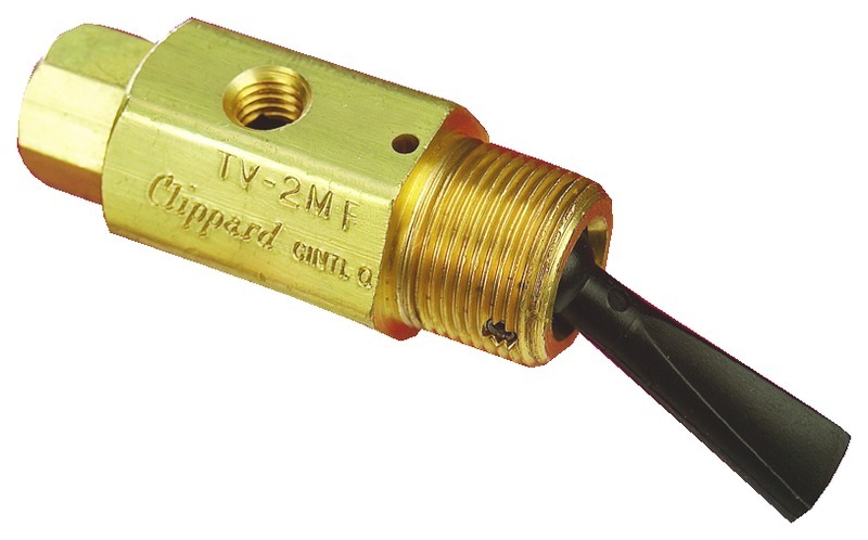 TV-2MF Toggle Poppet Valve with Momentary Actuation - TV Series